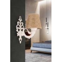 Candelabru de perete Opviq Lily Hazeran Natural White