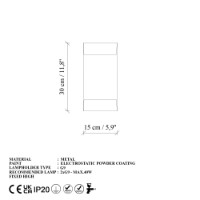 Candelabru de perete Opviq Bera 15312 imaginea #8 — magazin online Desire.md