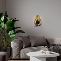 Candelabru de perete Opviq Leaf 15321 imaginea #2 — magazin online Desire.md
