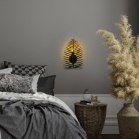 Candelabru de perete Opviq Leaf 15321 imaginea #3 — magazin online Desire.md