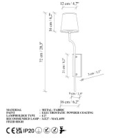 Candelabru de perete Opviq Lumora 15331 imaginea #7 — magazin online Desire.md