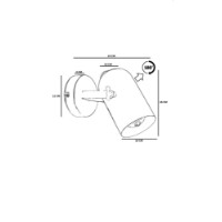 Candelabru de perete Opviq 8994-1A imaginea #4 — magazin online Desire.md