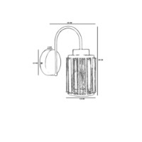 Candelabru de perete Opviq 9040-1A imaginea #4 — magazin online Desire.md