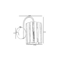 Candelabru de perete Opviq 9074-1A imaginea #4 — magazin online Desire.md