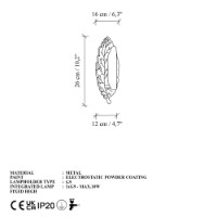 Candelabru de perete Opviq Root 16080 A L imaginea #7 — magazin online Desire.md