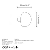 Candelabru de perete Opviq Fungal 13361 C imaginea #8 — magazin online Desire.md