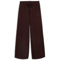 Pantaloni spotivi de dame Puma Class Relaxed Wide Leg Chocolate Fondue, s.L