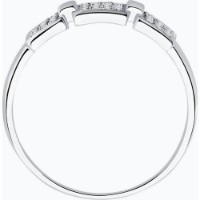 Inel din aur alb cu diamante Casa Bosco 1012064  2,36g s.17 imaginea #6 — magazin online Desire.md