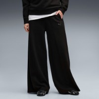 Pantaloni spotivi de dame Puma Class Relaxed Wide Leg Puma Black, s.XS