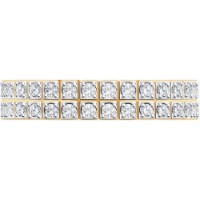 Inel din aur rosu cu diamante Casa Bosco 1012078 3,07g s.18 imaginea #2 — magazin online Desire.md