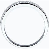 Inel din aur alb cu diamante Casa Bosco 1012079-3 2,96g s.18 imaginea #5 — magazin online Desire.md