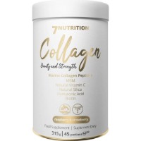 Protecție de articulație 7Nutrition Marine Collagen 315g Raspberry & Strawberry