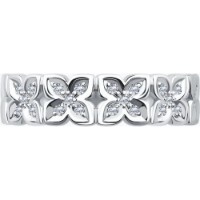 Inel din aur alb cu diamante Casa Bosco 1012117 3,33g s.17 imaginea #4 — magazin online Desire.md