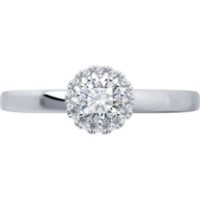 Inel din aur alb cu diamante Casa Bosco 1012130-3 2,24g s.18,5 imaginea #3 — magazin online Desire.md