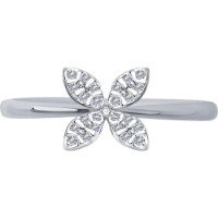 Кольцо из белого золота с бриллиантами Casa Bosco 1012134 1,54g s.16,5 фото №2 — интернет-магазин Desire.md