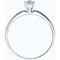 Inel din aur alb cu diamante Casa Bosco 1012141-3 1,95g s.17 imaginea #5 — magazin online Desire.md