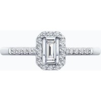 Кольцо из белого золота с бриллиантами Casa Bosco 1012181 1,58g s.18 фото №2 — интернет-магазин Desire.md