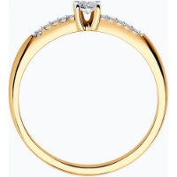 Inel din aur rosu cu diamant Casa Bosco 1012256 1,57g s.15,5 imaginea #2 — magazin online Desire.md