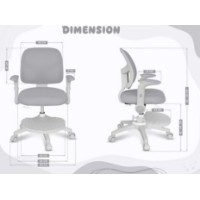 Детское кресло Mark Adler JUNIOR 5.0 Grey фото №6 — интернет-магазин Desire.md