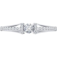 Кольцо из белого золота с бриллиантами Casa Bosco 1012271-3  2,15g s.17 фото №2 — интернет-магазин Desire.md