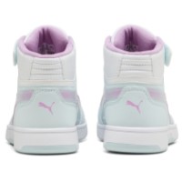 Bocanci pentru copii Puma Rebound Slam Mid Faded Glow Ac+ Ps Aqua Glow/Mauve Glow/Puma White, s.27.5 imaginea #5 — magazin online Desire.md