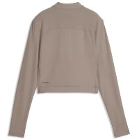 Hanorac damă Puma Cloudspun Zip Ls Mouse Gray, s.M imaginea #2 — magazin online Desire.md
