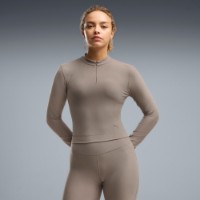 Hanorac damă Puma Cloudspun Zip Ls Mouse Gray, s.S imaginea #3 — magazin online Desire.md