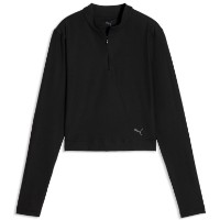 Hanorac damă Puma Cloudspun Zip Ls Puma Black, s.XL