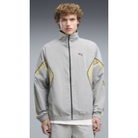 Мужская ветровка Puma Sport Relaxed Woven Track Gray Echo, s.S фото №3 — интернет-магазин Desire.md