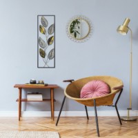 Panou decorativ Wallity Metal Art Leaf