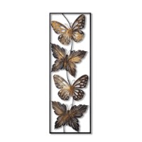 Panou decorativ Wallity Metal Art Butterfly imaginea #2 — magazin online Desire.md