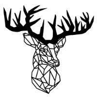 Panou decorativ Wallity Deer3 imaginea #2 — magazin online Desire.md
