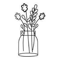Panou decorativ Wallity Flower 7 imaginea #2 — magazin online Desire.md
