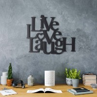 Panou decorativ Wallity Live Love Laugh