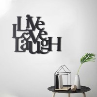Panou decorativ Wallity Live Love Laugh imaginea #2 — magazin online Desire.md