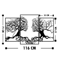 Panou decorativ Wallity Love Tree imaginea #4 — magazin online Desire.md