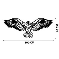 Panou decorativ Wallity Eagle3 Metal Decor imaginea #7 — magazin online Desire.md