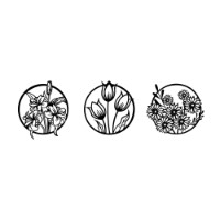 Panou decorativ Wallity Flowers 273 M imaginea #4 — magazin online Desire.md