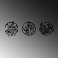 Panou decorativ Wallity Flowers 273 M imaginea #5 — magazin online Desire.md