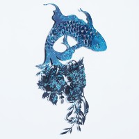 Panou decorativ Wallity Carpa KoiAPT748 M Blue imaginea #3 — magazin online Desire.md