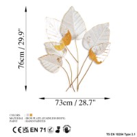 Panou decorativ Wallity Feuille 2 imaginea #7 — magazin online Desire.md