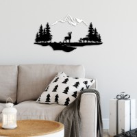 Panou decorativ Wallity Deer And Landscape 2 imaginea #3 — magazin online Desire.md
