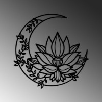 Panou decorativ Wallity Flower Moon L imaginea #4 — magazin online Desire.md