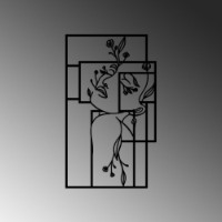 Panou decorativ Wallity Flower Woman 1 M imaginea #4 — magazin online Desire.md