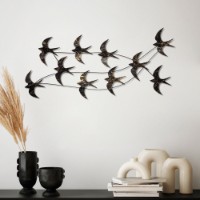 Panou decorativ Wallity Flock of Swallows 3