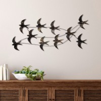 Panou decorativ Wallity Flock of Swallows 3 imaginea #2 — magazin online Desire.md