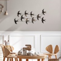 Panou decorativ Wallity Flock of Swallows 3 imaginea #3 — magazin online Desire.md