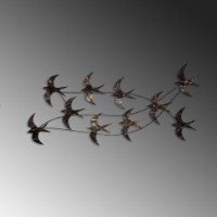 Panou decorativ Wallity Flock of Swallows 3 imaginea #4 — magazin online Desire.md