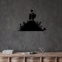 Panou decorativ Wallity Banksy 2 imaginea #2 — magazin online Desire.md