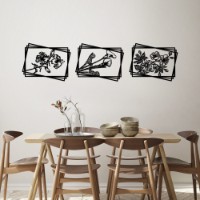 Panou decorativ Wallity Flowers 2 514